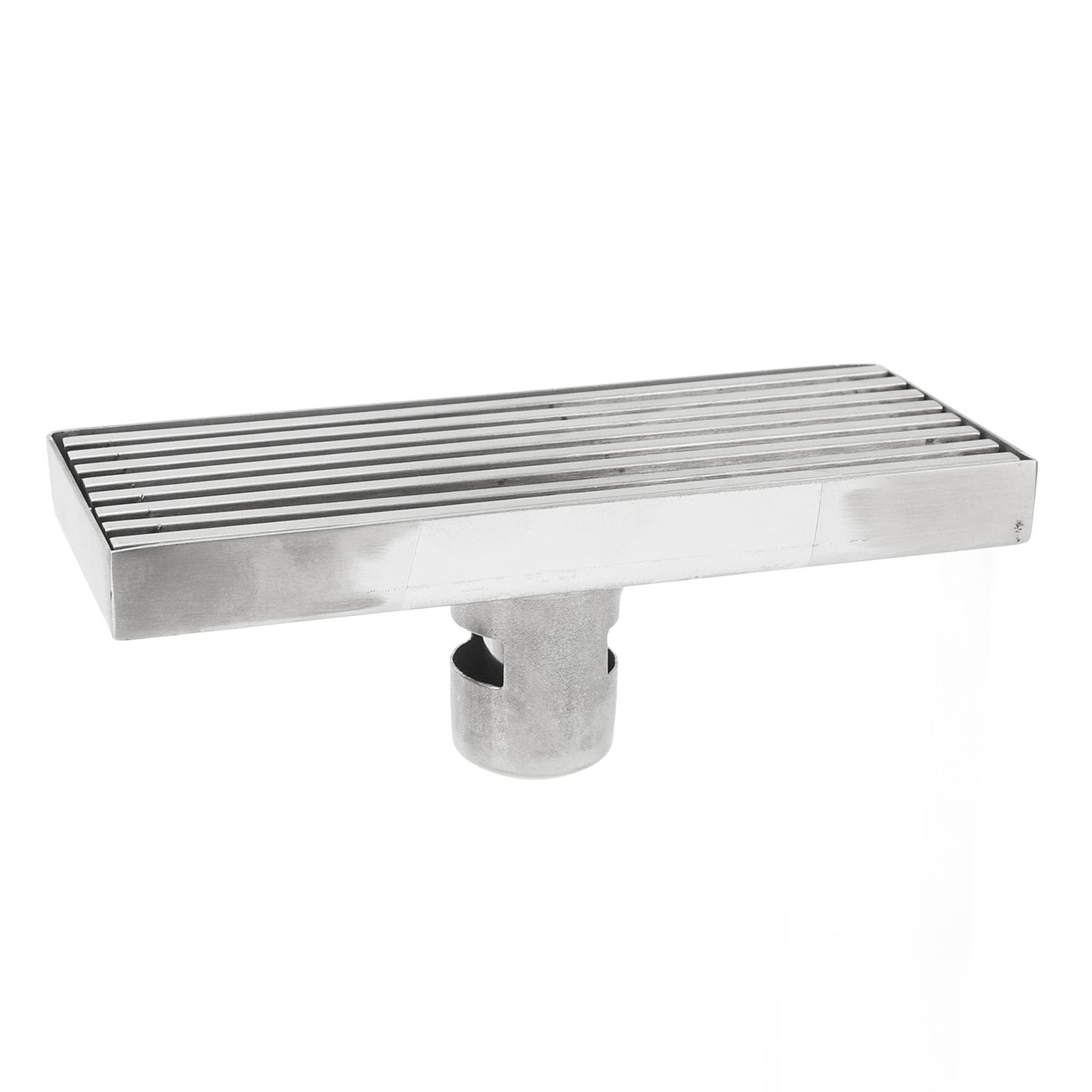 Desagüe de Ducha Lineal, desagüe de Ducha Lineal de Acero Inoxidable, desagüe de Suelo Rectangular para baño, balcón, 20 x 8 cm, colador de desagüe.