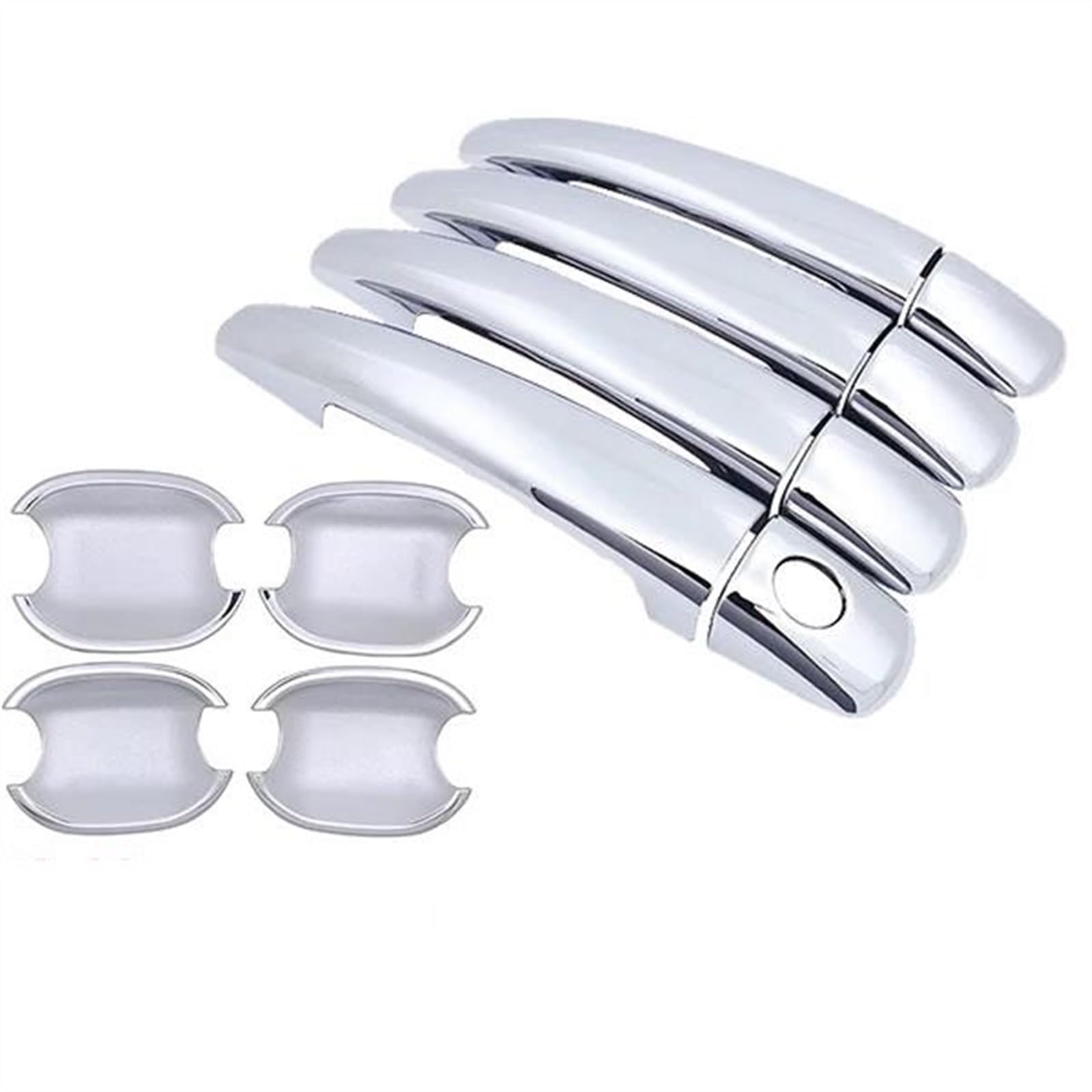 CSSPDM Car Styling for Peugeot 308 SW CC RCZ 2008-2012 2013 Outer Door Bowl Handle Stickers Protection Covers Trim(3)