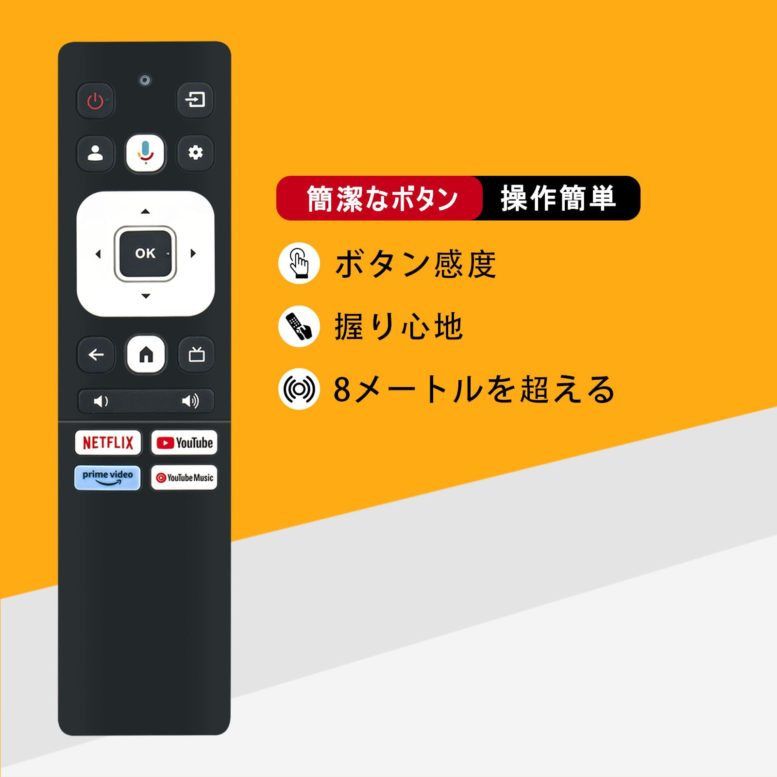 Amazon | ALLIMITY 代用リモコン fit for FPD チューナーレステレビ