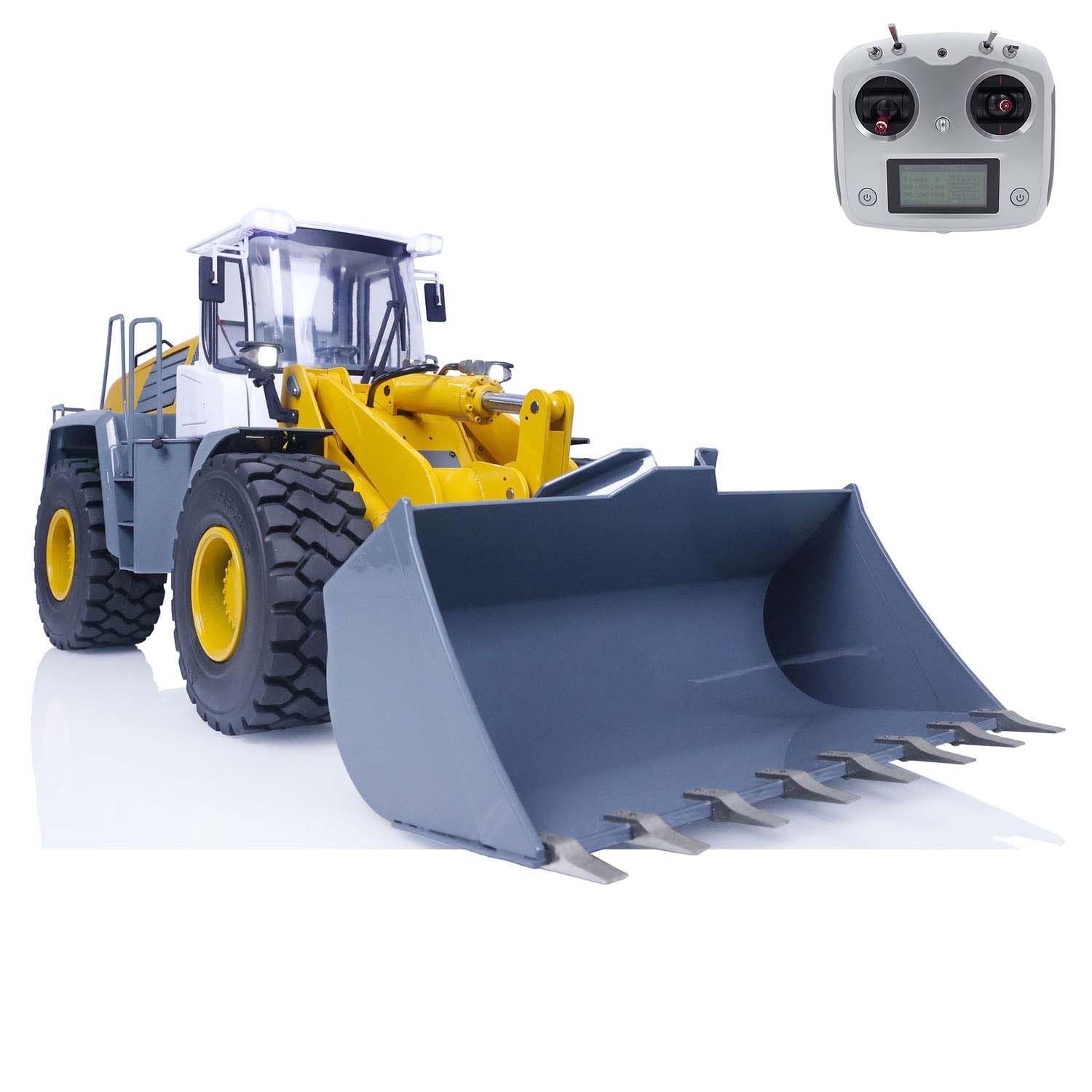 Amazon.co.jp: 1/14 RC油圧ホイールローダー 580リモコン建設車両用