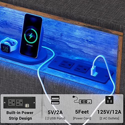 Tiptiper-LED-Bed-Frame-Queen-Size-with-Outlets-and-USB-Ports-Queen-Bed-Frame-with-Headboard-Storage-Button-Tufted-Platform-Bed-with-LED-Lights-No-Box-Spring-Needed-Easy-Assembly-Dark-Grey