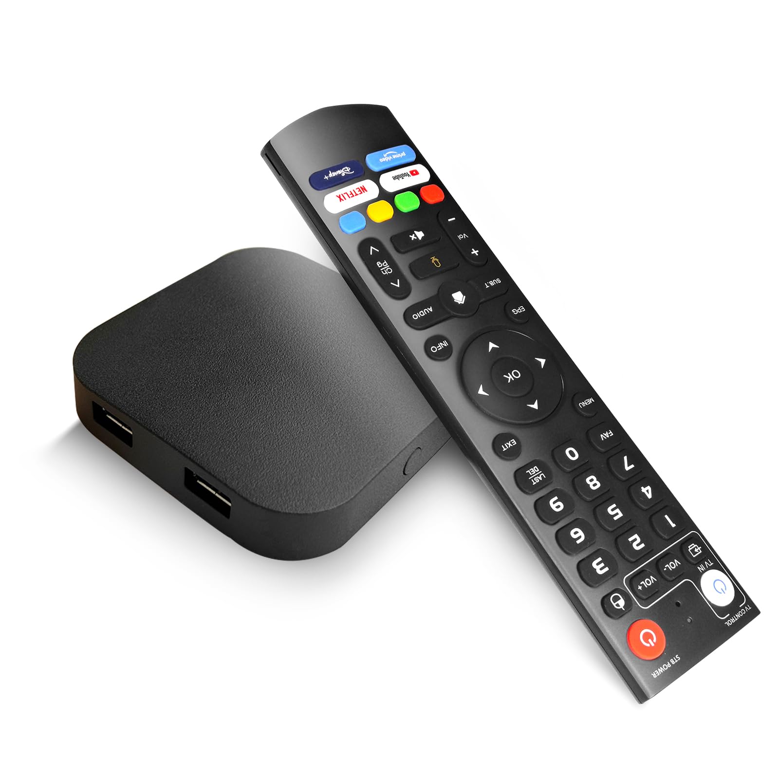 BOXPUT Q8 – Android 11.0 TV Box 4K Amlogic S905Y4, 4GB RAM + 32GB, Wi-Fi Dual-Band BT 5.0, Telecomando Vocale