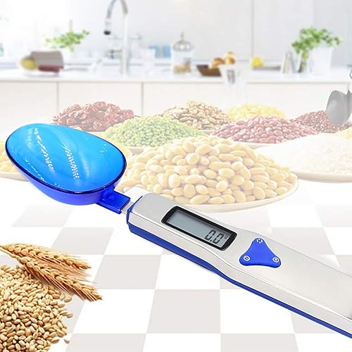 Miniatura 6 de 3T6B Cuchara medidora digital de cocina, tres especificaciones diferentes, cuchara de báscula de alimentos con diseño de báscula, peso de 0.00 oz a