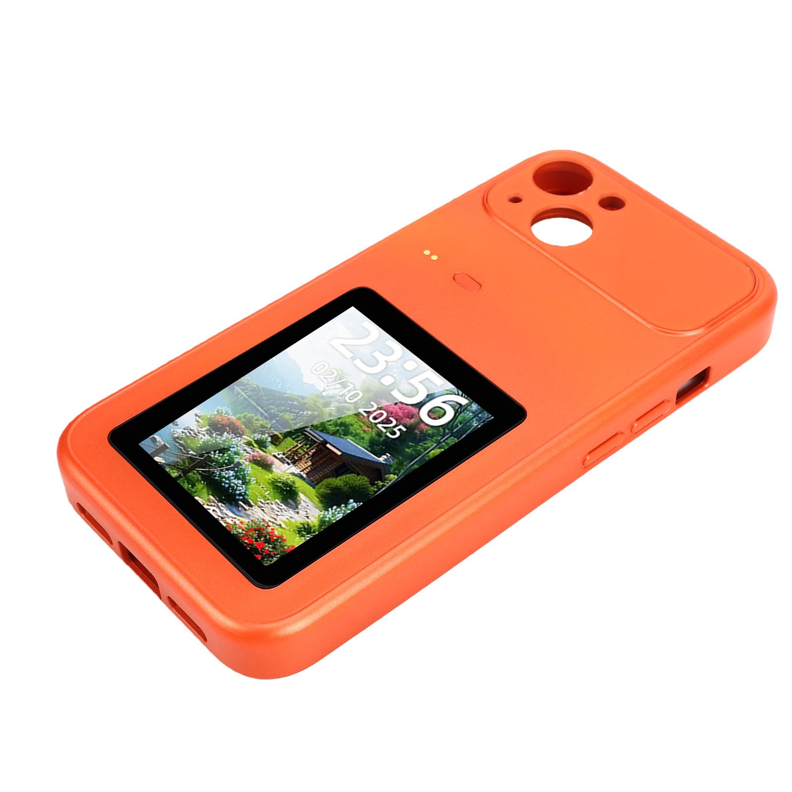 Custodia Smartphone con Schermo Secondario HD, Anteprima Telecamera in