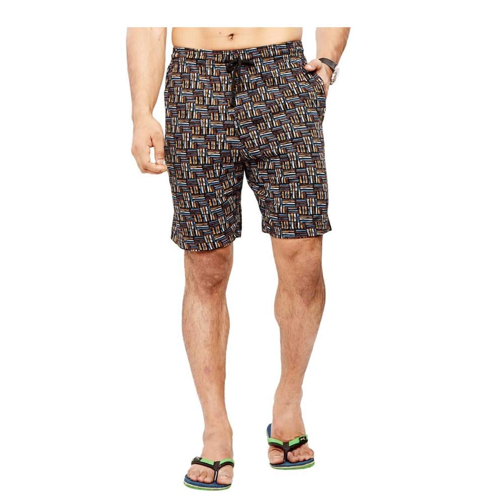 v3e Men's Cotton Beach Printed Bermuda Shorts (Multicolour)-picture-53