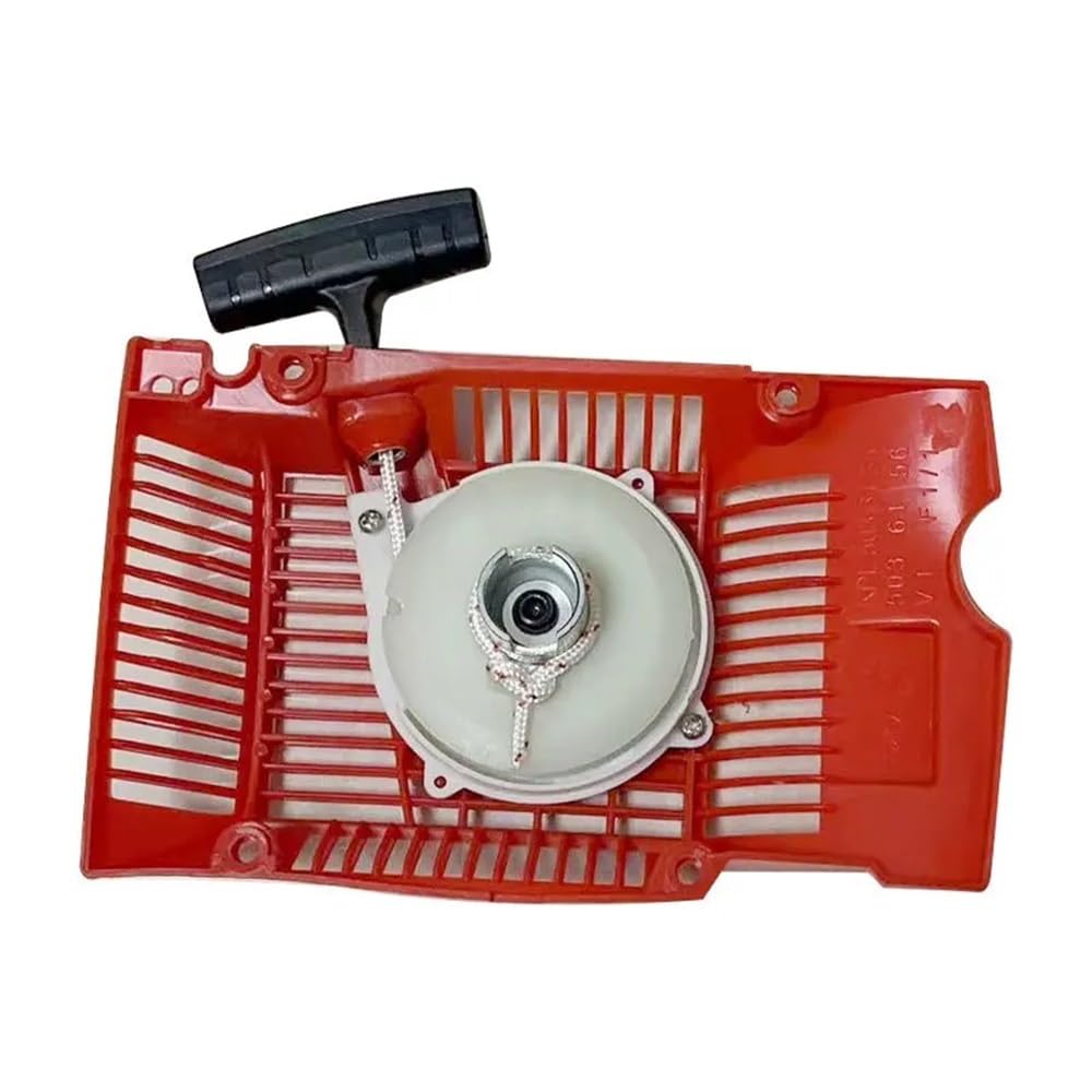 Conjunto de Arranque de Retroceso Apto for Motosierra 61, 261, 262, 268, polea de rebobinado, Cuerda de Agarre, Piezas de Repuesto de Cubierta Lateral