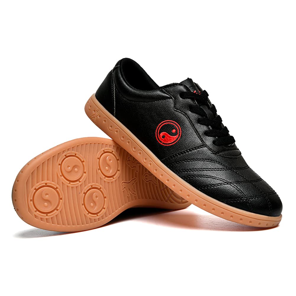 Unisexo Tai Chi Wu Shu Kung Fu Zapatos Respirable Antideslizante Deporte Gimnasio Zapatilla de Deporte para Diario Formación Ejercicio mañanero