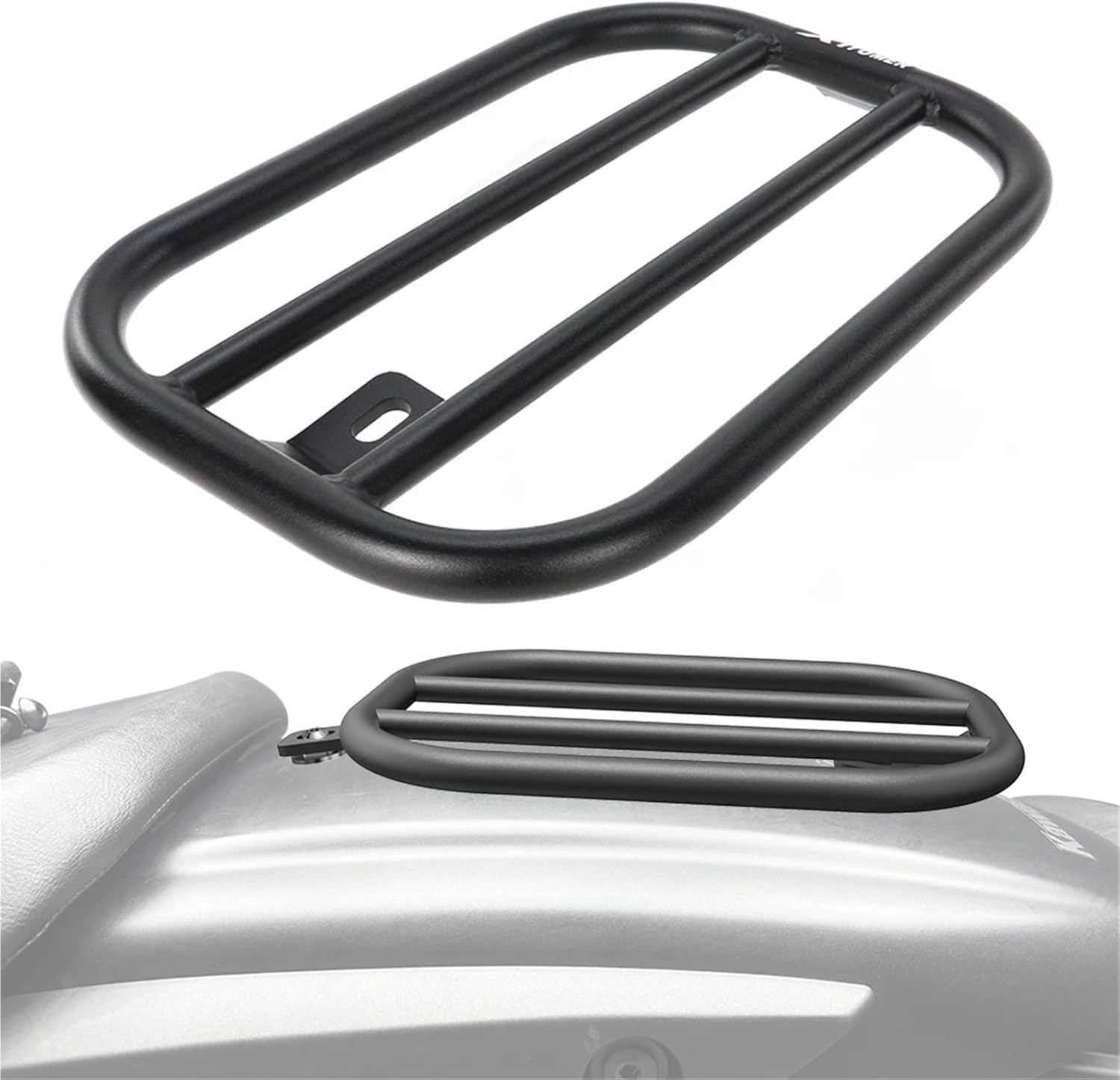 Replacement for Kawasaki Eliminator 500 2024-2025 Motorcycle Rear Luggage Rack Carrier Case Top Box Shelf Holder Cargo Support Bracke