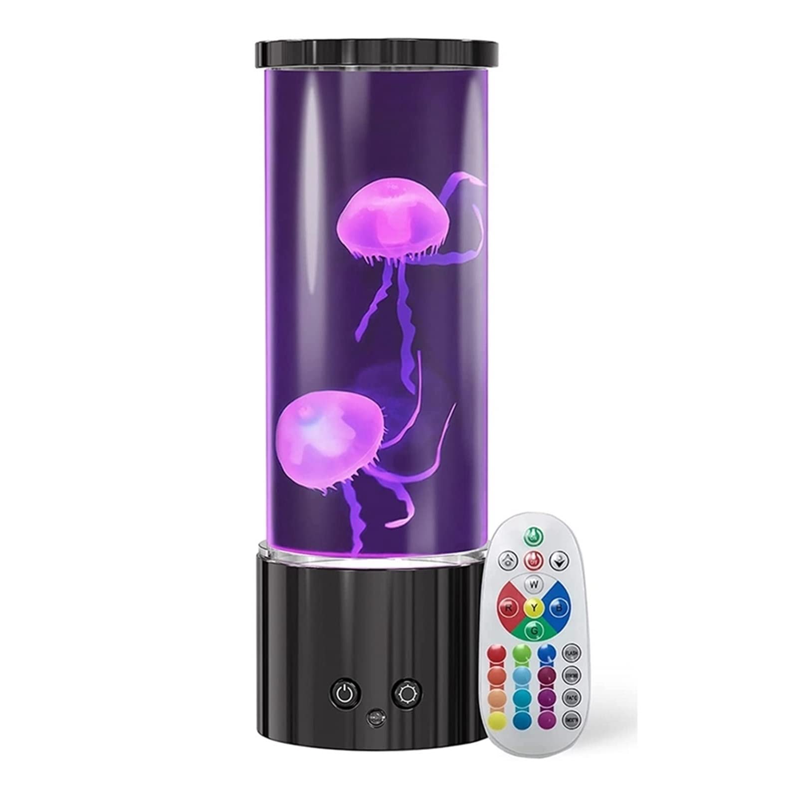 medusa lampada Lava Jellyfish, lampada da tavolo con telecomando, dimmerabile medusa luce notturna per decorazione domestica