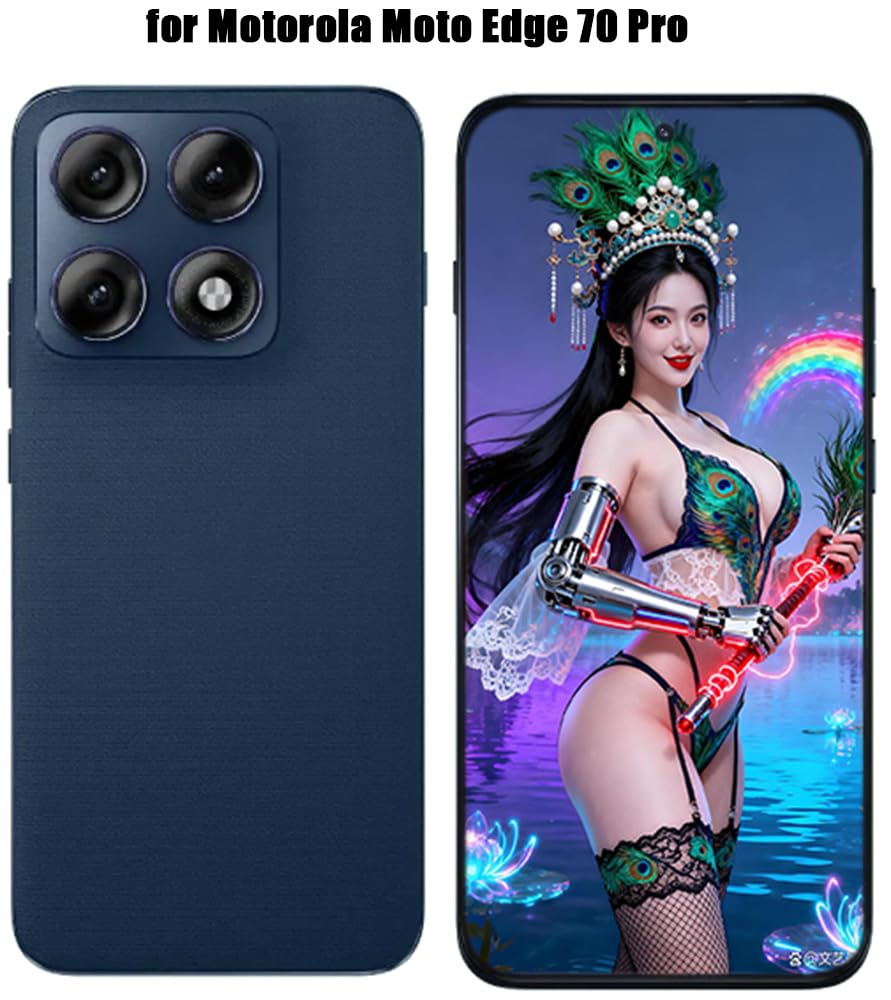 Coque en Métal pour Motorola Moto Edge 70 Pro, Housse de Mobile pour Edge 70 Pro, Étui Téléphone, Cadre, Monstre Mécanique, Armure -Argent
