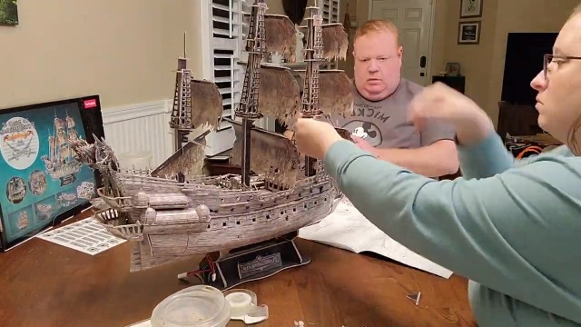 CubicFun Ersatzteile Für Flying Dutchman 3D Puzzle – Beleuchtung & Batteriebox