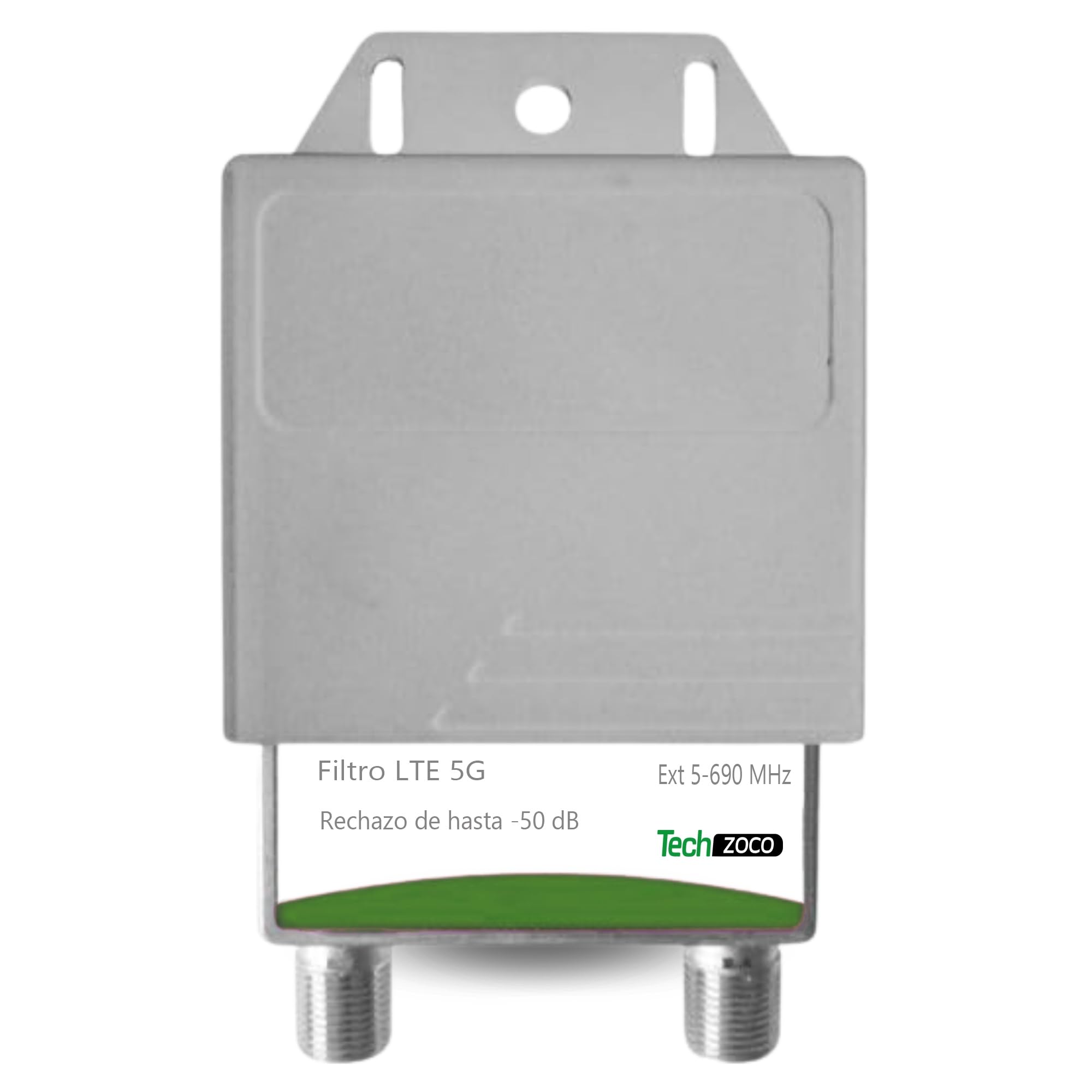 TECHZOCO LTE 5G Außenfilter, Tiefpass -50 dB, ab 694 MHz, K 48 TNT, Außeneinsatz, F-Buchse
