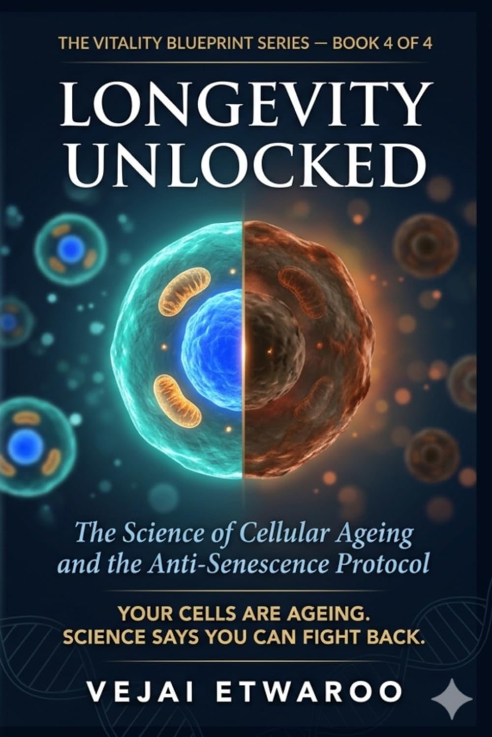 LONGEVITY UNLOCKED: The Science of Cellular Ageing and the Anti-Senescence Protocol (The Vitality Blueprint Series)