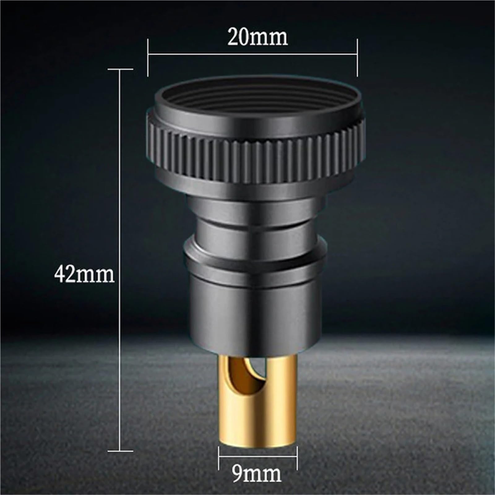 Raccordo Universale for valvola di Ingresso in Acciaio Inox da 1/2" for Rubinetto Cucina, Tre uscite, Accessori for Bagno e WC(E)