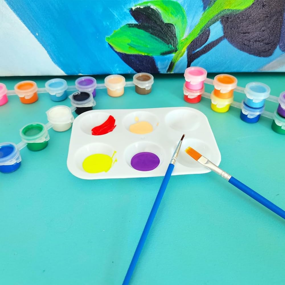 Mini Set di Colori Acrilici, Strisce di Colori Acrilici per Bambini e Adulti, Ideali Come Regali In Classe per Feste di Compleanno A Casa