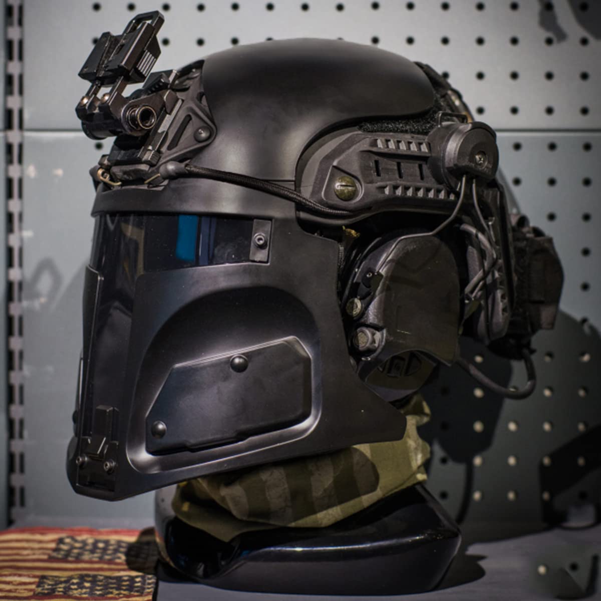 Casque hunter WLXW anti-impact lentille transparente pour éliminer le risque en airsoft