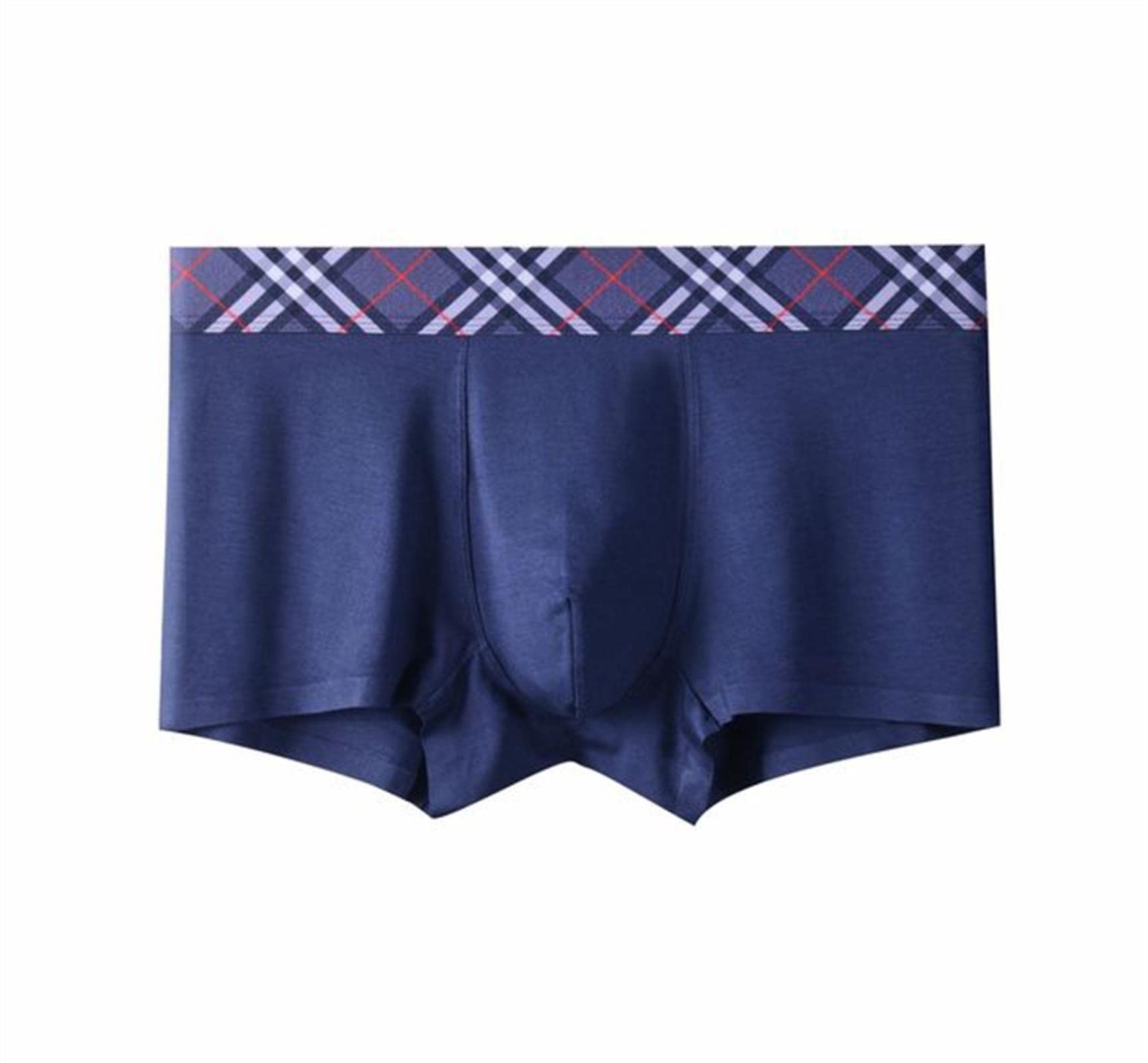 Boxer Uomo Tinta Unita Autunno Inverno Mid-Waist Color Solid Color Traspirante Uomo Modal Seamless Boxer Slips 3 Packs