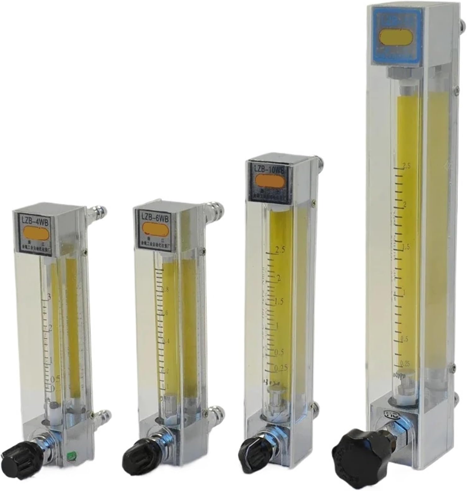 LZB-10WB Air Oxygen Rotor Gas Panel Glass Rotor Float Liquid Water Flow Meter(3-30l min)