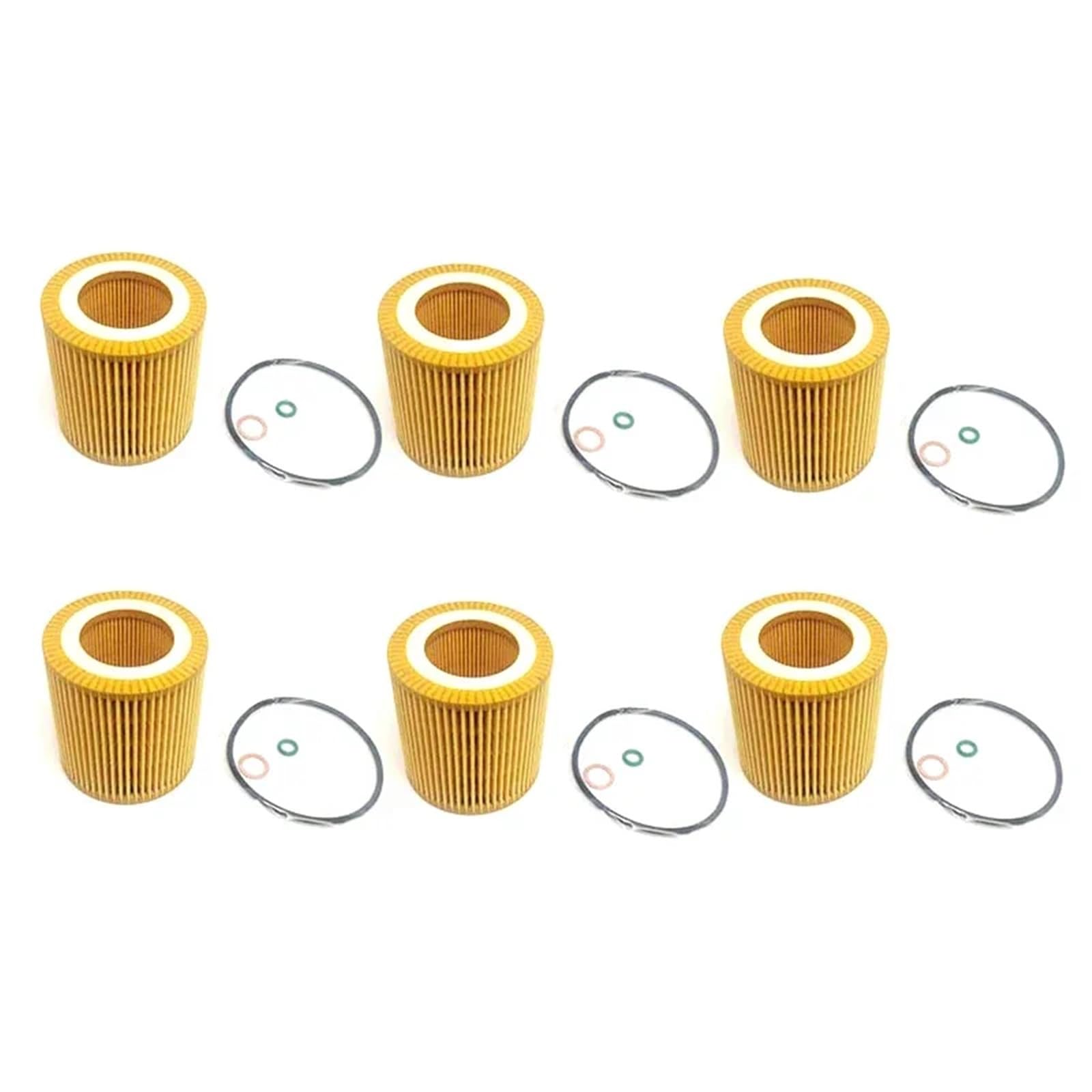 Filtro De Aceite Para Automóviles Kit de filtro aceite 11427566327 11427541827 11427953129 para BMW E60 E82 E88 E90 E92 E93 Instalar(10pcs)