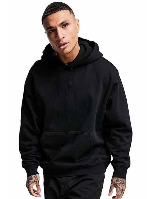 BE SAVAGE Men Cotton Hooded Neck Hoodie