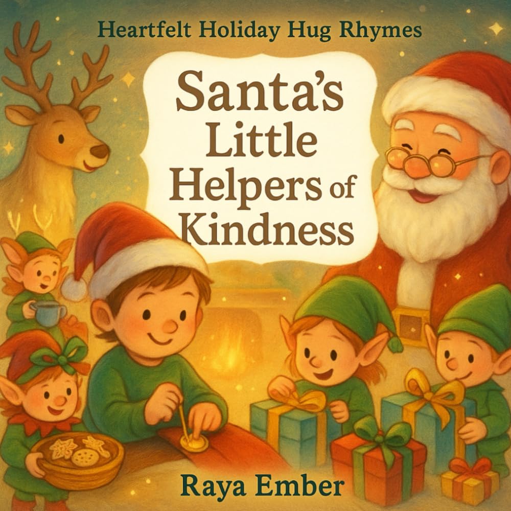 Santa’s Little Helpers of Kindness (Heartfelt Holiday Hug Rhymes)