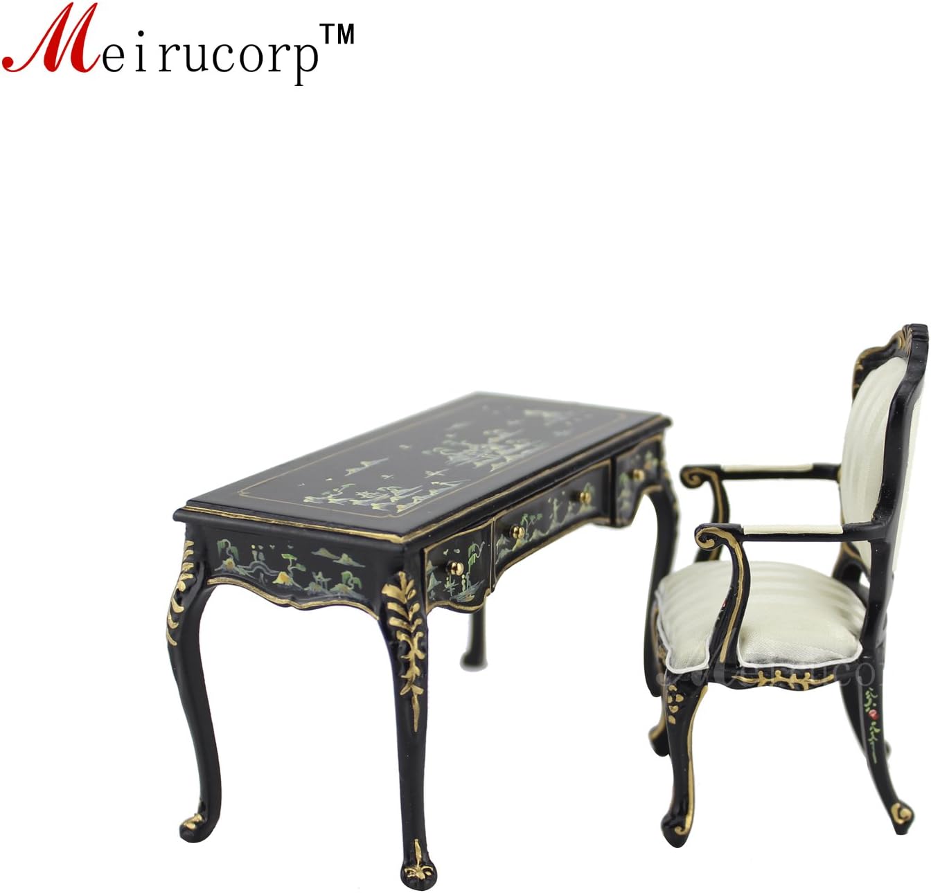 Buy 2 get 3 Meirucorp Dollhouse 1:12 Scale Miniature Hand Painted Landscape Painting Desk and Chair Best Cyber Deals 🔥 Meirucorp Dollhouse 1:12 Scale Miniature Hand Painted Landscape Painting Desk and Chair