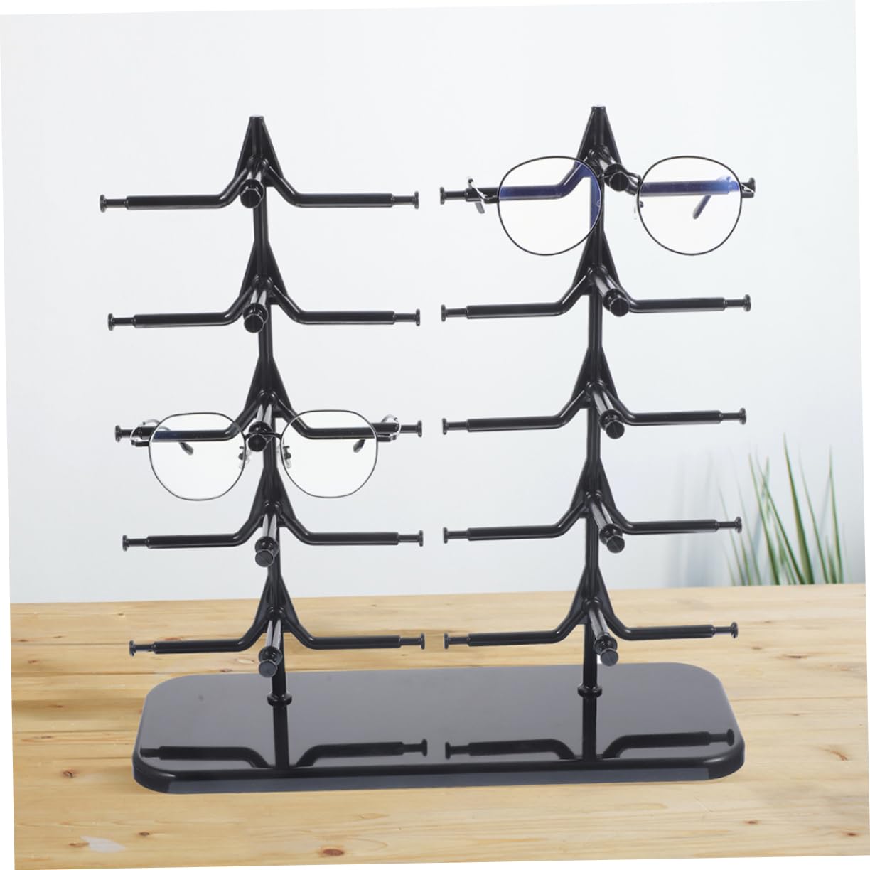 2stücke Brillenständer Für Sonnenbrillen Abnehmbarer Brillenhalter Mit Stabiler Basis Zur Aufbewahrung Und Präsentation Verschiedener Brillenarten Für Zuhause Und Unterwegs