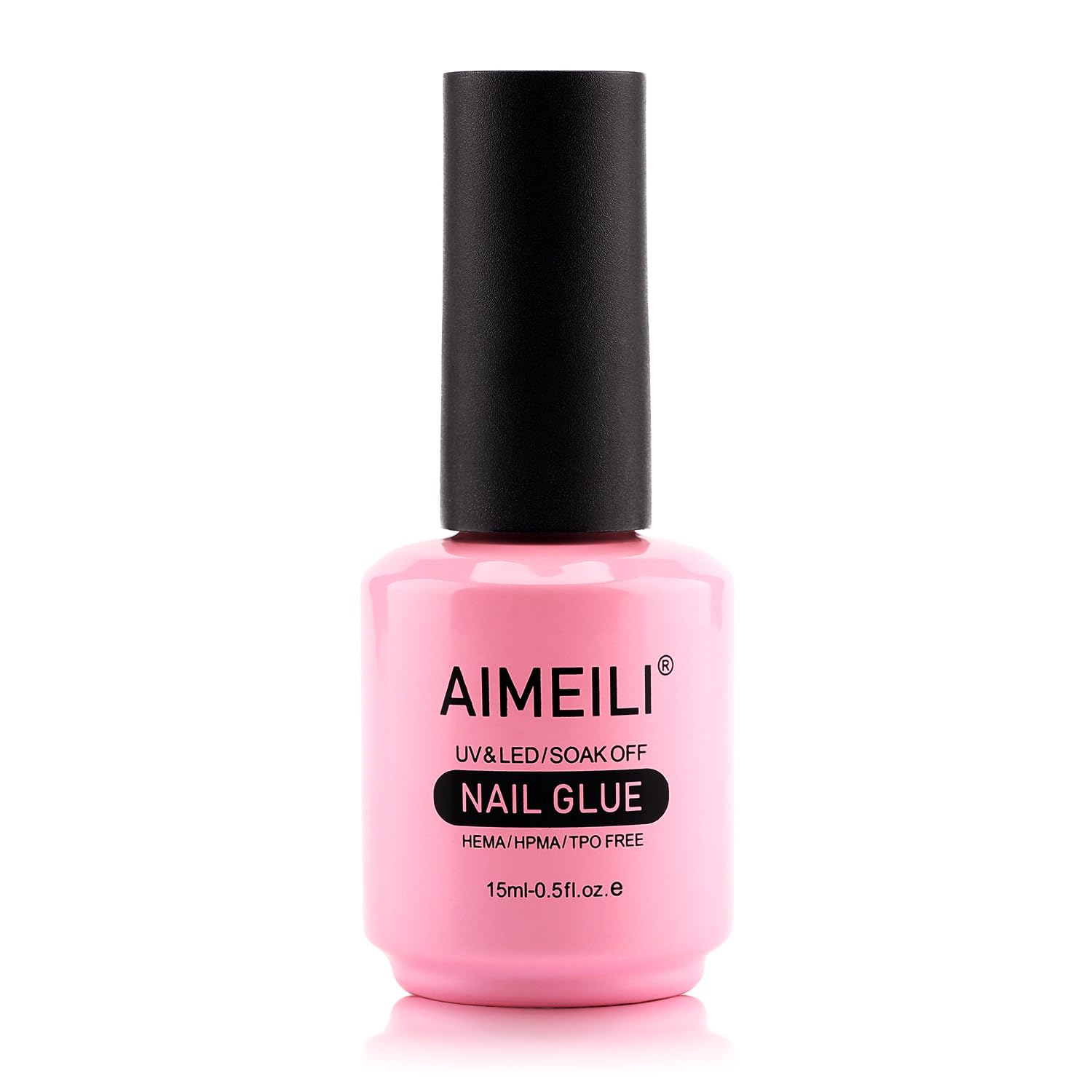 AIMEILI Pegamento para uñas Ultrafuerte, Adhesivo Transparente, Nail Bond Pegamento Para Uñas Acrílicas, Tips De Uñas Y Uñas A Presión 15ml