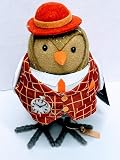 Featherly Friends Bird Oats with Pocket Watch Harvest Decorative Figurine - Hyde & EEK! Boutique