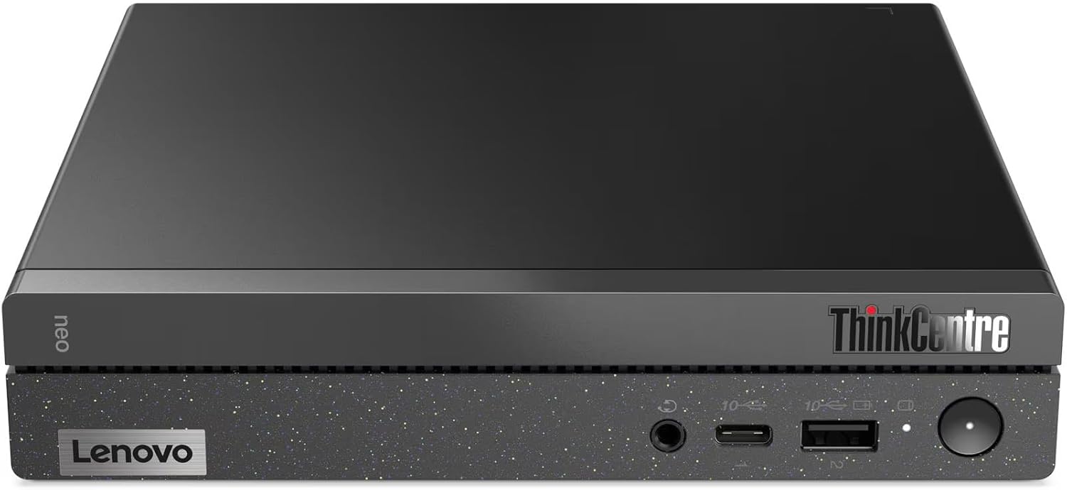 Lenovo ThinkCentre neo 50q Gen 4 Mini Desktop Computer, 8-core Intel Core i5-13420H, 16GB RAM, 512GB SSD, Display Port + HDMI, WiFi 6, RJ-45, USB-C, Wired Keyboard & Mouse, Windows 11 Pro