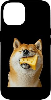 iPhone 14 Shiba Inu Cheese Case