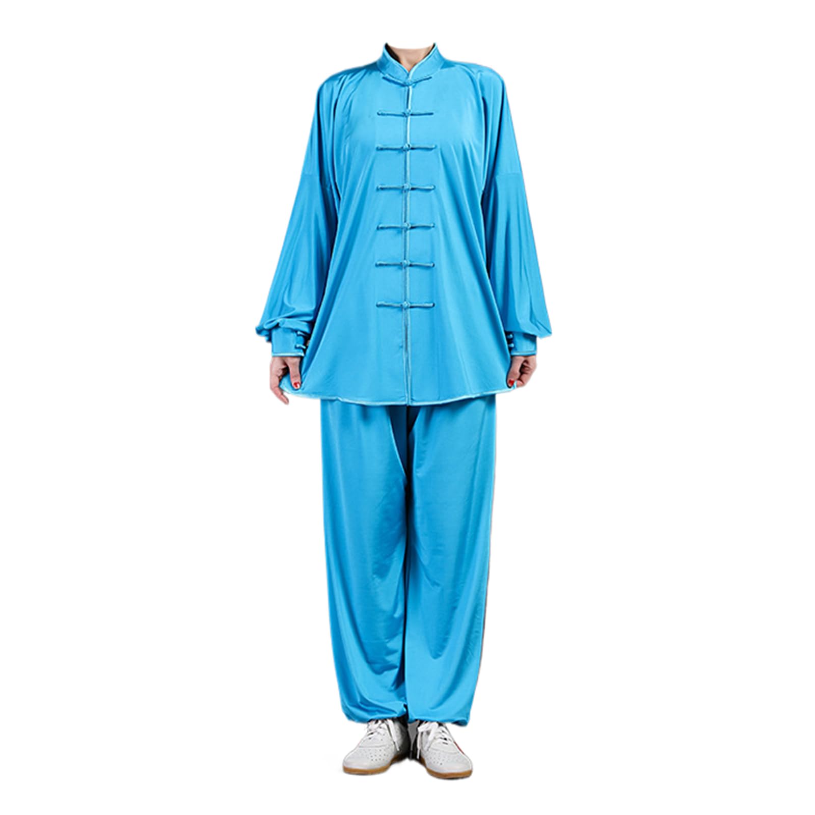 Ropa Tradicional China,Tang Traje De Artes Marciales Kung Fu,Uniformes para Tai-Chi,CóModo Y Transpirable,Adecuado para Artes Marciales,Tai-Chi Y MeditacióN