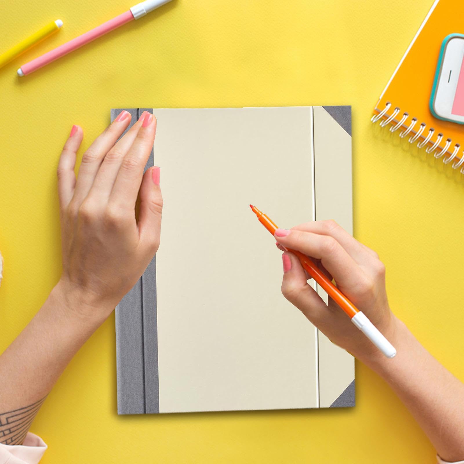 in Case I Go Missing Binder | Multifunctionele Folio Binder Houder - Kunstleer Persoonlijke Documenten Organizer File Binder, Draagbare Document Opbergmap voor Mannen & Vrouwen