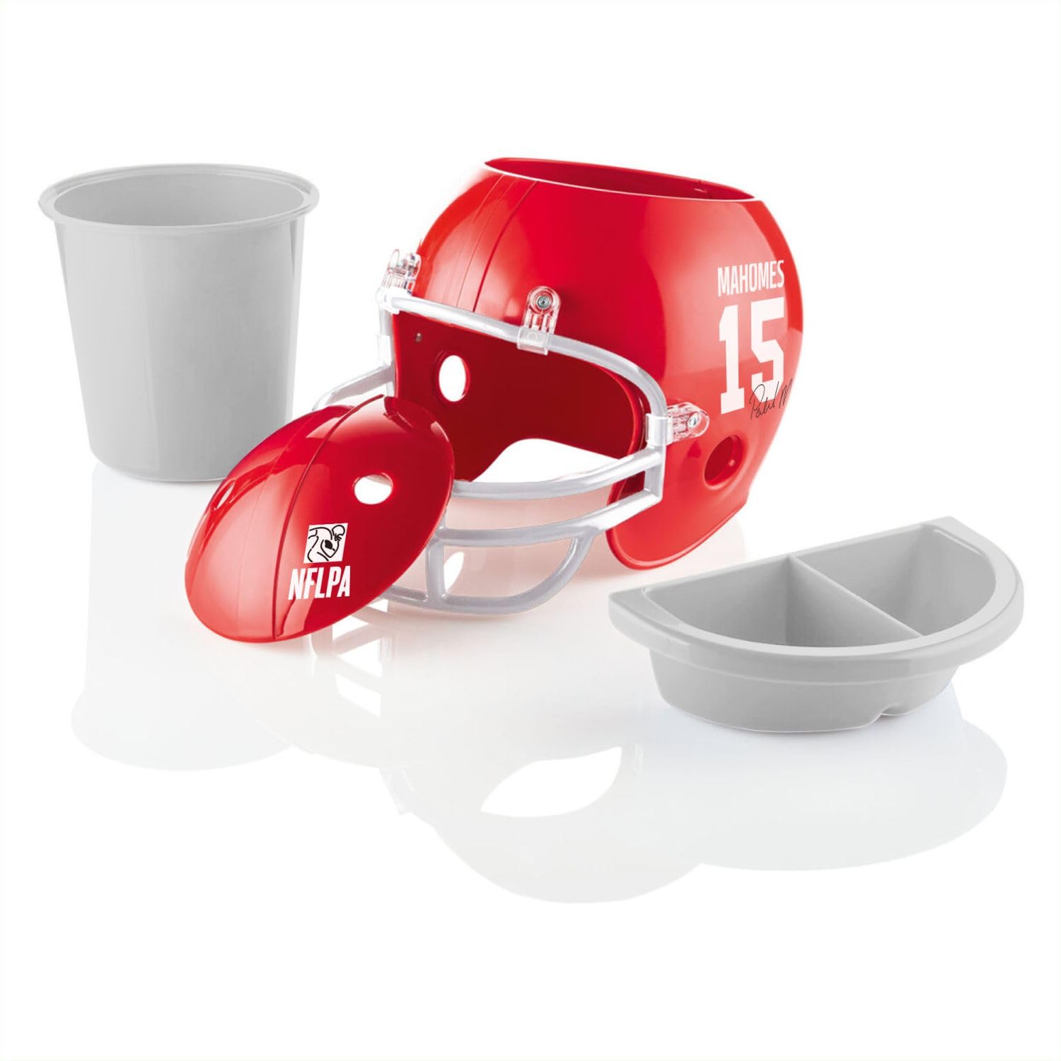 Kansas City Chiefs NFLPA American Football Snack Helm Helmet ** Patrick Mahomes **
