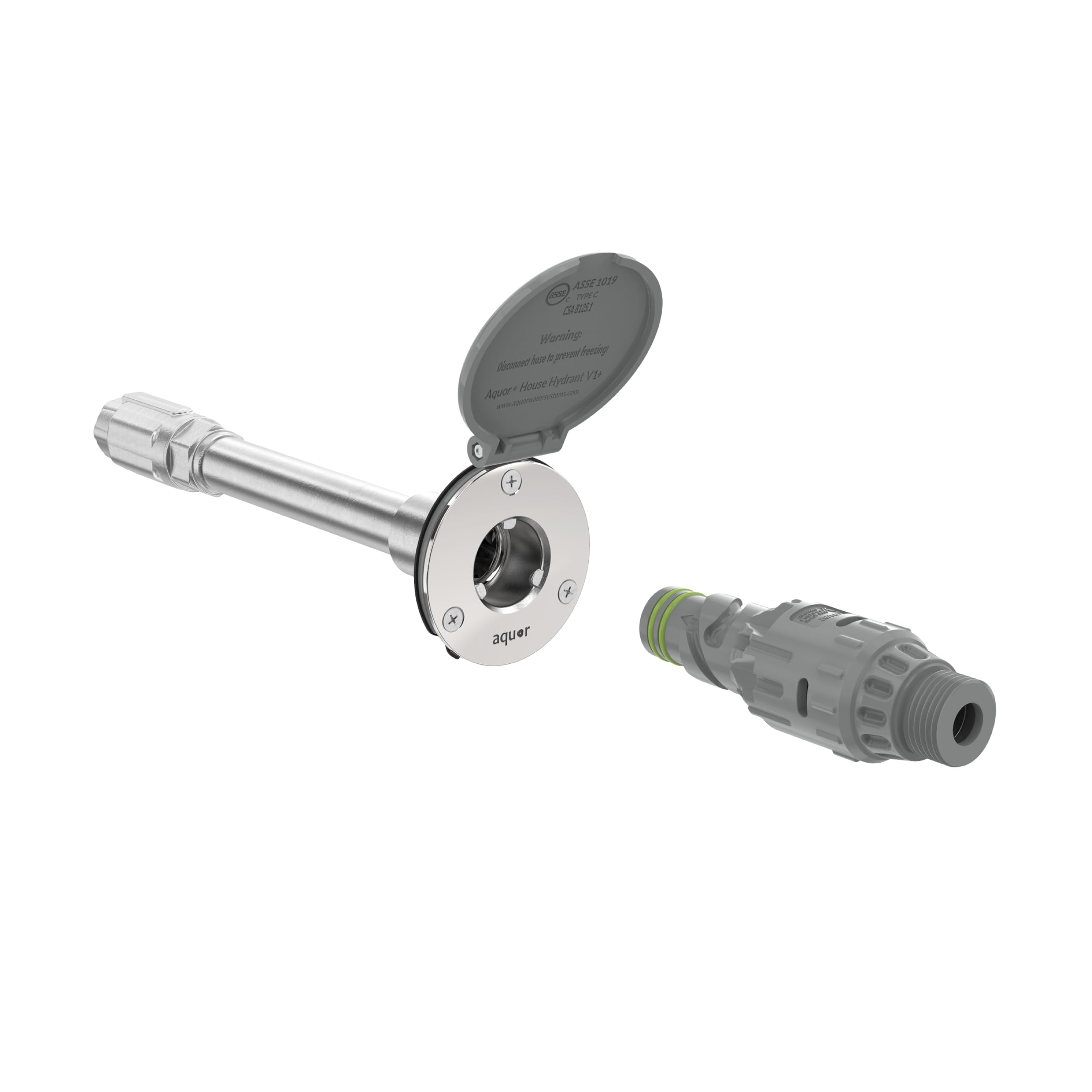 Aquor House Hydrant V1+ Frost Free Outdoor Faucet