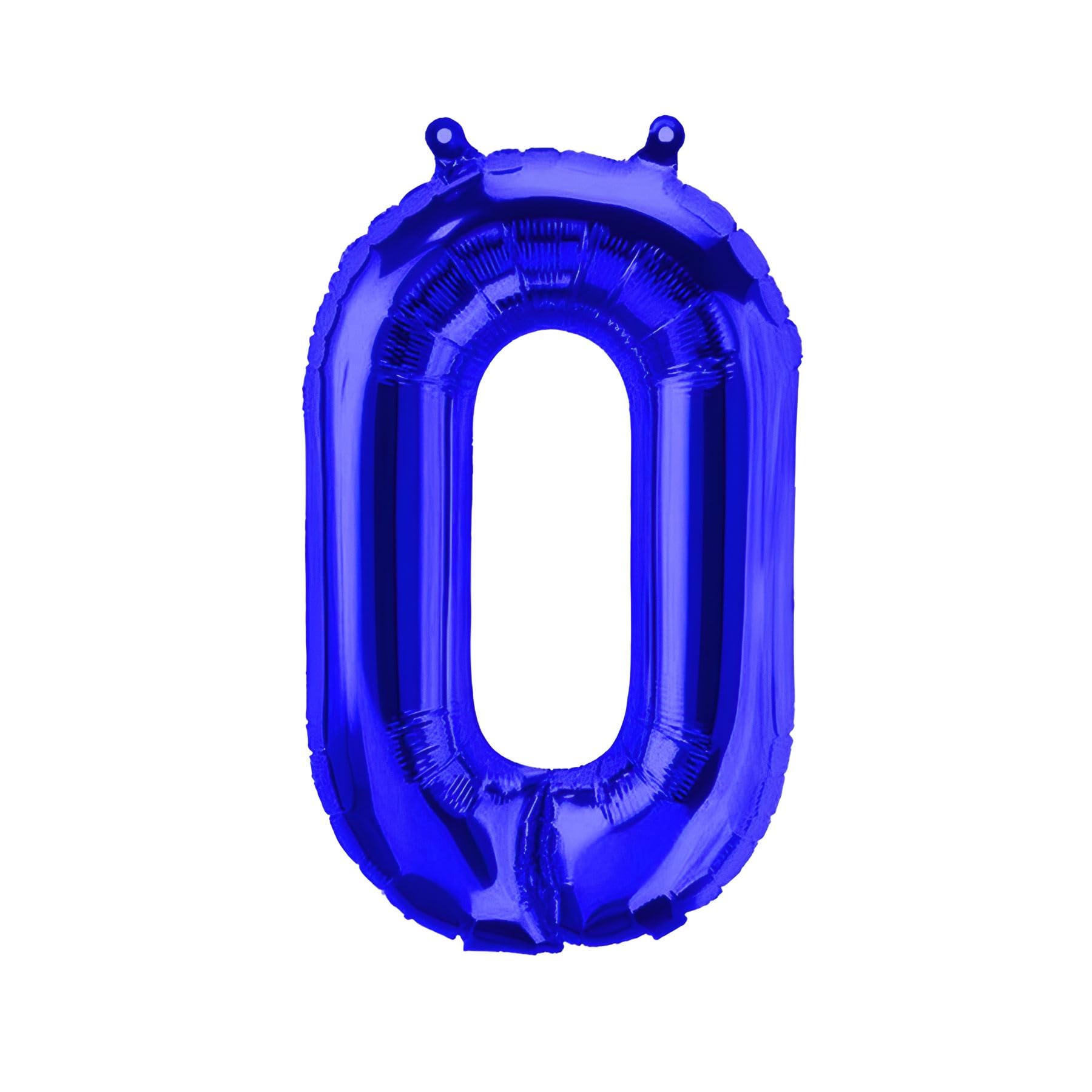 Foil Balloons Letters Blue - 40/80/100 cm for Birthday Wedding Party Decoration Happy Birthday JGA Gift Balloon Graduation Giant Balloon ABI Large XXL Small Mini Pink Boys 40 cm - O)
