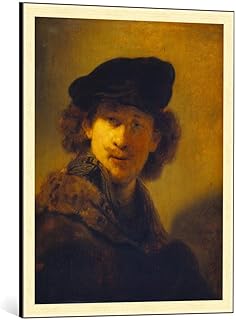 Quadro con cornice: Harmensz van Rijn Rembrandt