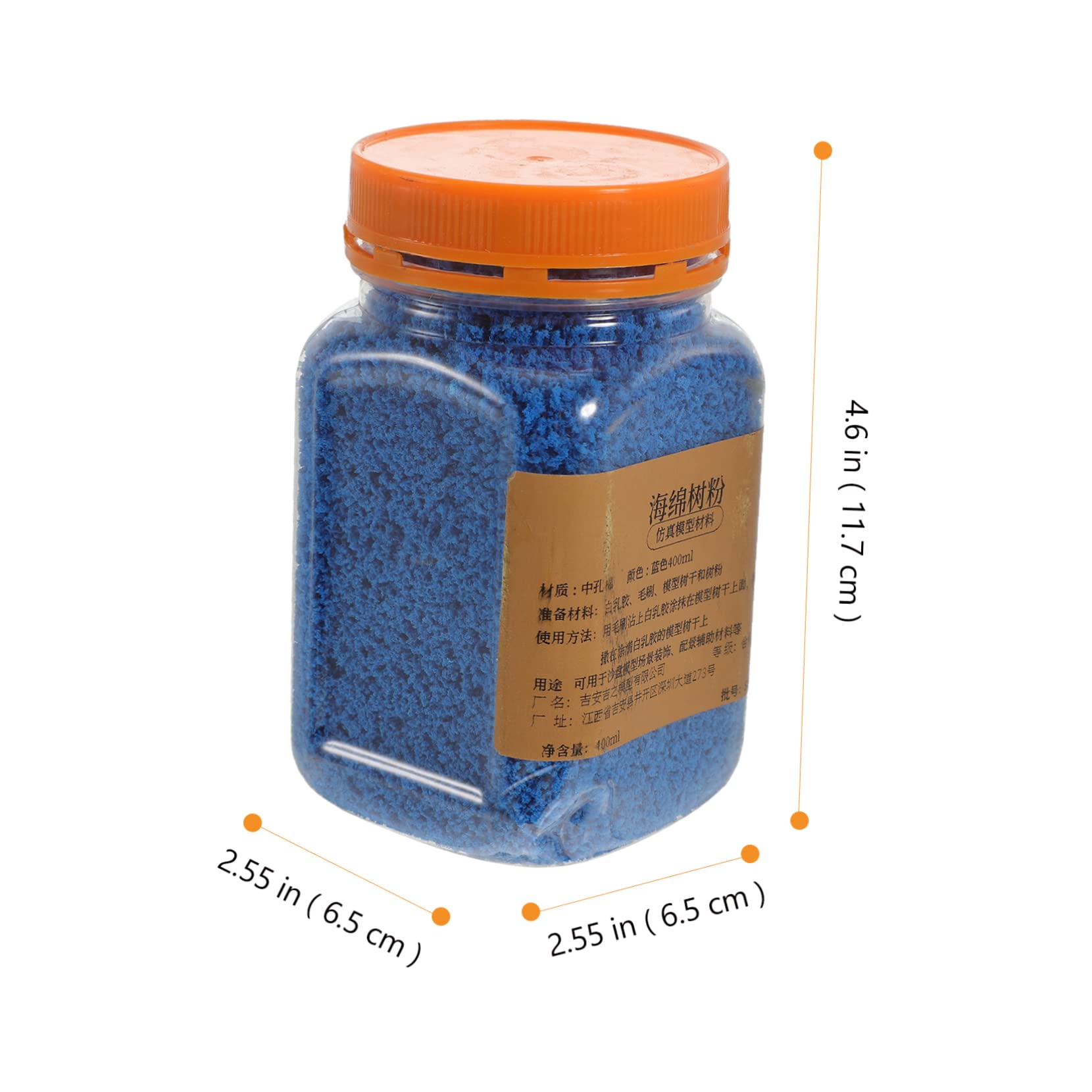 Totority DIY Table Building Model Material 400ml Sponge Tree Powder Smooth Surface Eco Sponge Miniatures Model Supplies