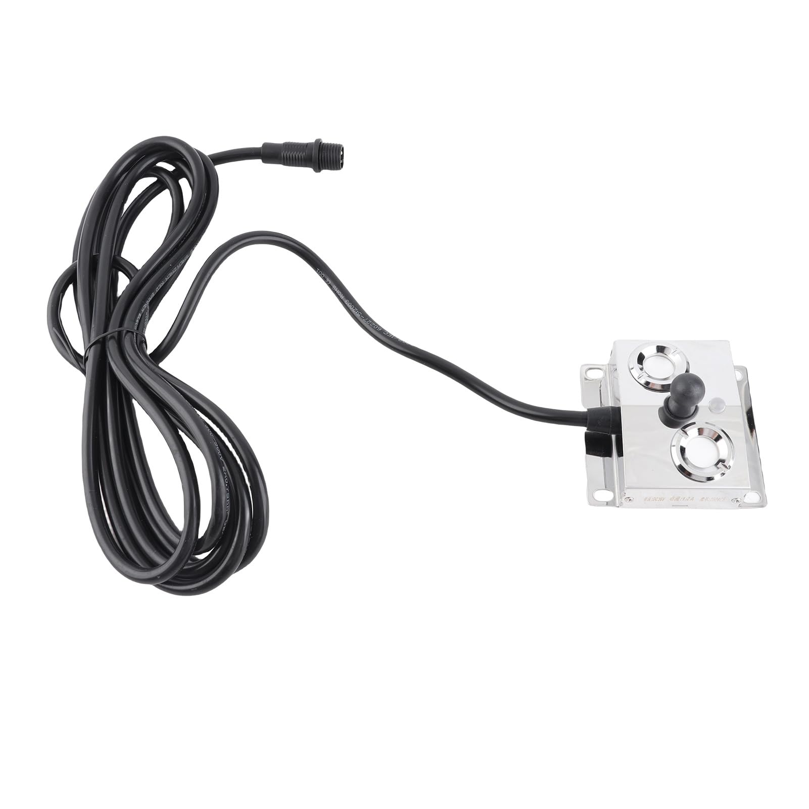 Nebulizador ultrasónico de 2 Cabezales, generador de Niebla de 4,5 l/h, nebulizador de Acero Inoxidable de 36 V con Fuente de alimentación Impermeable IP67, Ideal para estanques,