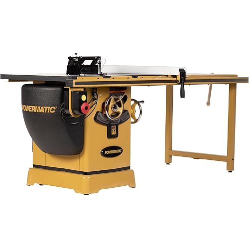 Powermatic ArmorGlide 10-Inch Table Saw, 50-Inch Rip, Workbench, 5 HP, 230V 1Ph (PM2000T)
