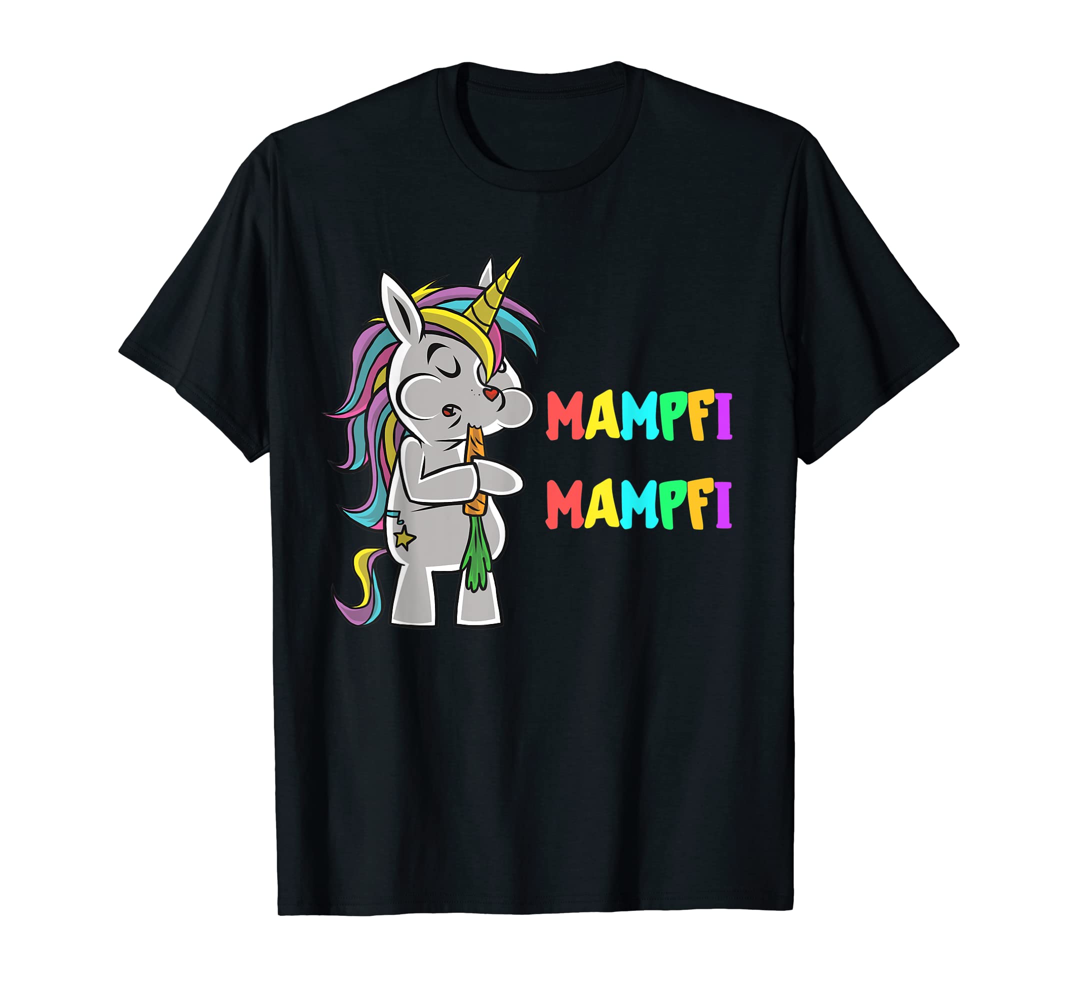 Carrot Unicorn Carrot Mampfi Carrot Mamping Vegetables T-Shirt