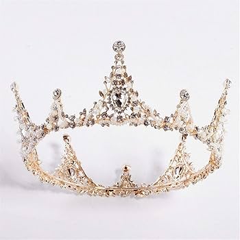 Amazon | QZXQW ジュエルクイーンクラウンウェディングクラウン