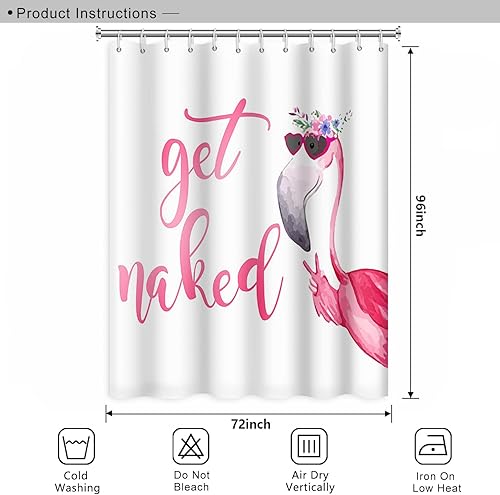 Miniatura 286 de Cortina de ducha de baño con temática de dinosaurio, cortina de ducha de hojas tropicales de dinosaurio verde con ganchos, cortina de ducha de tela