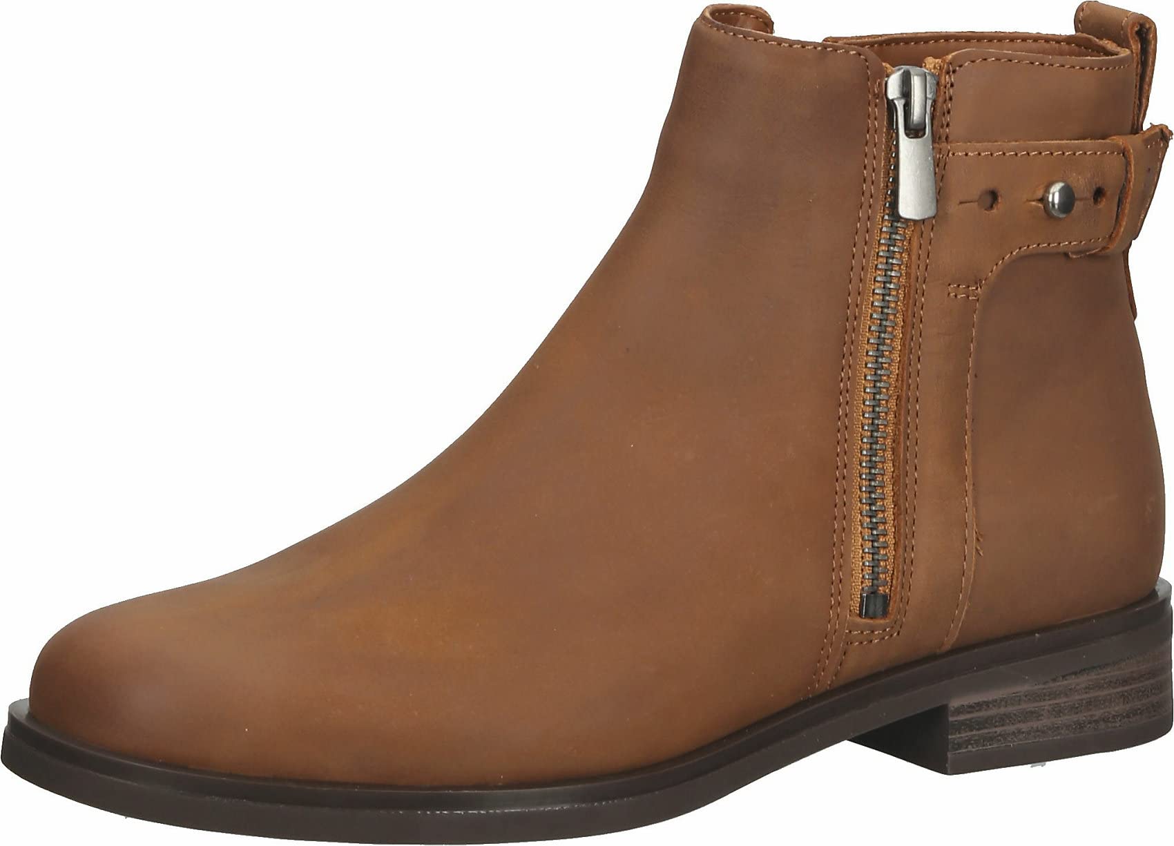 Clarks Memi Lo, Botas Estilo Chelsea Mujer