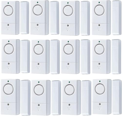 Miniatura 11 de Alarma de puerta para puertas al abrir, alarma de puerta de ventana de 120 DB, alarma de ventana de puerta para seguridad de los niños, paquete de 6