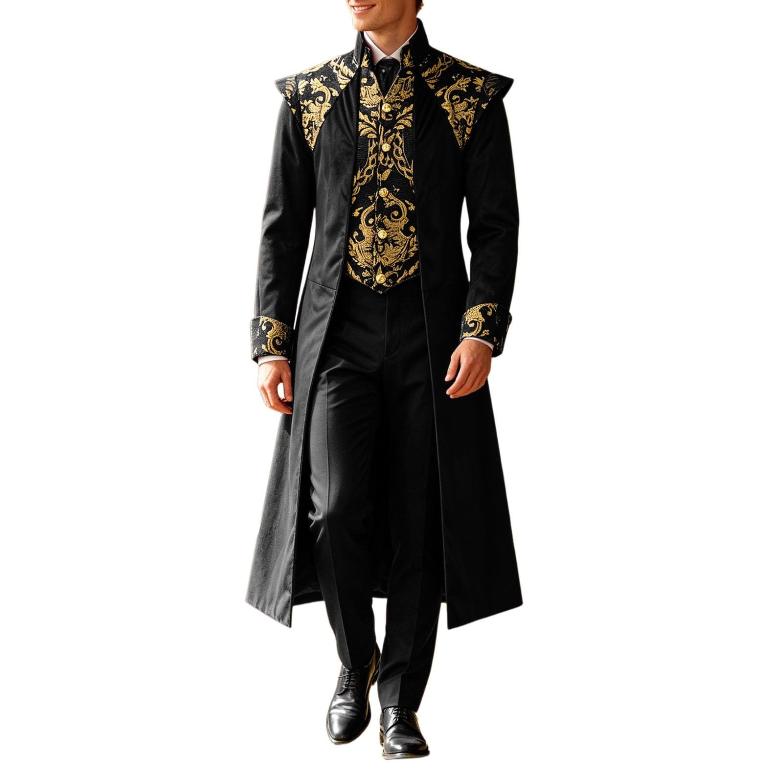 Costume steampunk homme pour festivals médiévaux et cosplay gothique - 6