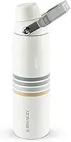 Garrafa Térmica Aerolight Fast Flow Varsity Cream Ash Stripes | 710 ML