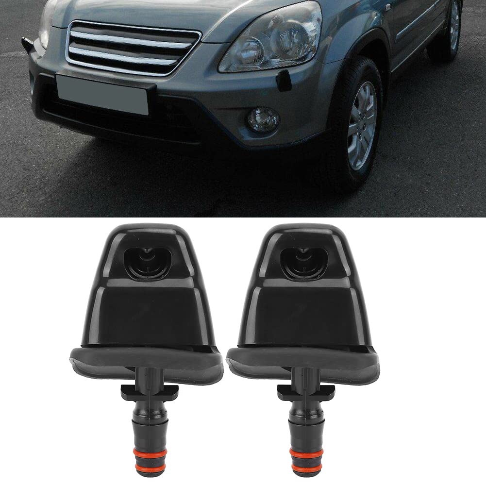 Boquilla de chorro para lavadora de faros, boquilla de lavado de faros izquierda/derecha, rociador de faros delanteros para CRV CR-V II 2 MK2 01-05
