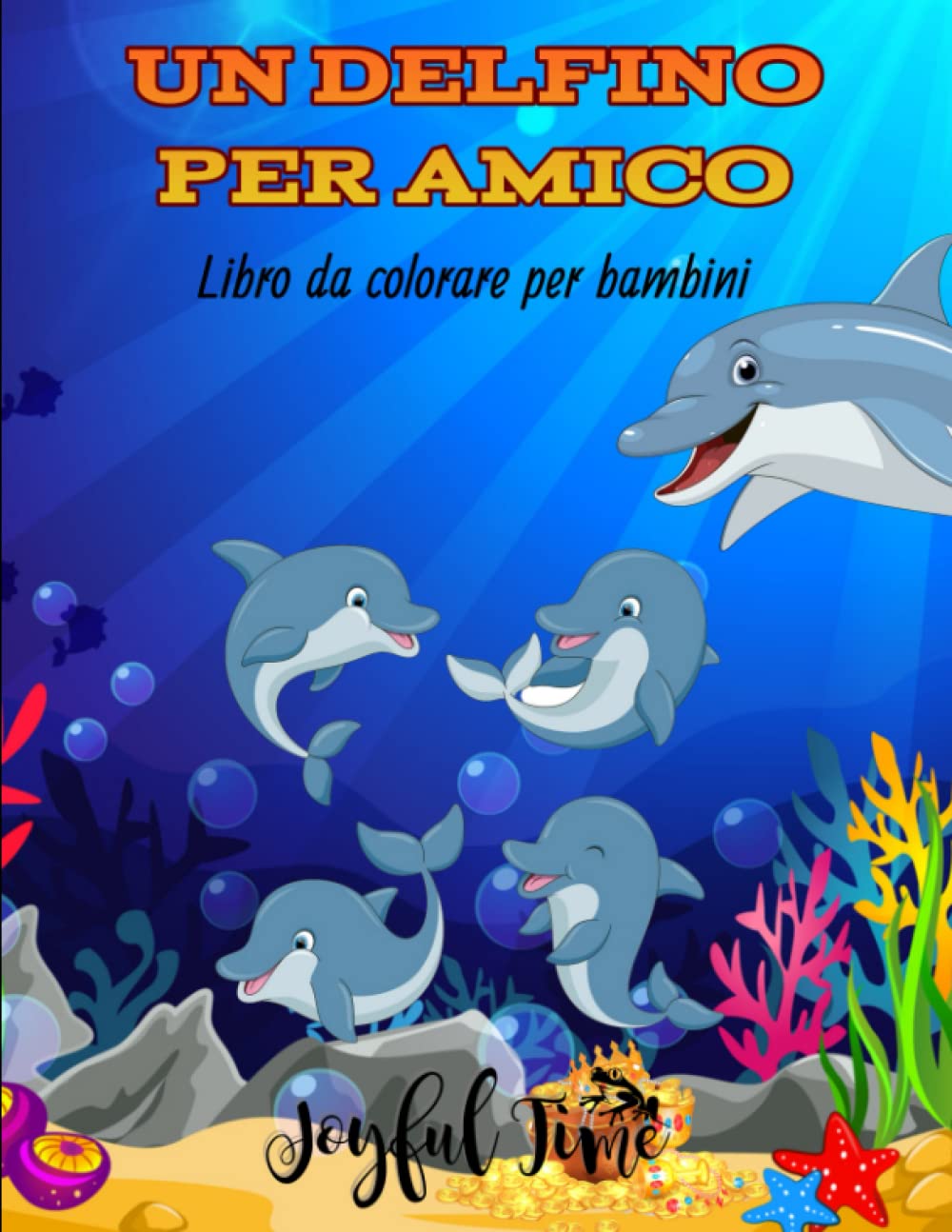 Pagina Da Colorare Delfino Bambino Una Bella Sirena E Un Delfino