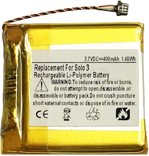 Miniatura 2 de Reemplazo de batería de 400 mAh compatible con auriculares inalámbricos Beats by Dr. Dre Solo 3 Solo3 AEC353535